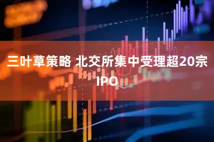 三叶草策略 北交所集中受理超20宗IPO